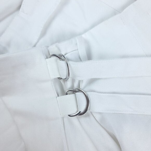 Hesperus White 95% Cotton Wrap Skirt With 2 Pull Straps. Size XL (14 Jr) NWT - Picture 3 of 6